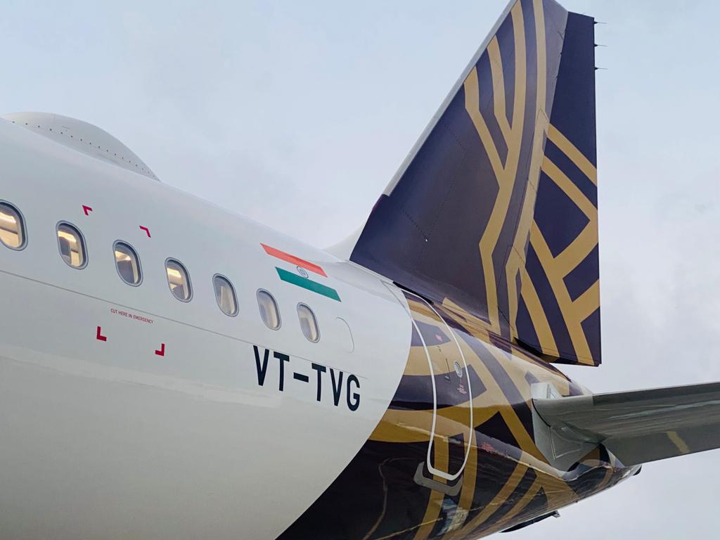 Vistara Welcomes India’s 1st Airbus A321LR To Its Fleet