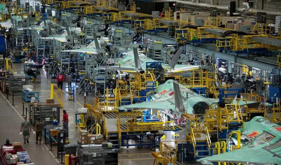 Assembly of 1,000th Lockheed Martin F-35 begins