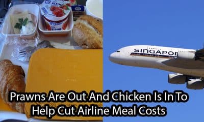 Prawns Are Out And Chicken Is In To Help Cut Airline Meal Costs