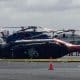 Thief Trying to steal $7.5 million helicopter and crashed it during an attempted robbery at an airport.