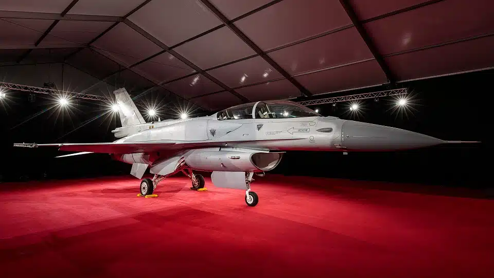 Royal Bahraini Air Force receives First F-16 Block 70 Aircraft 