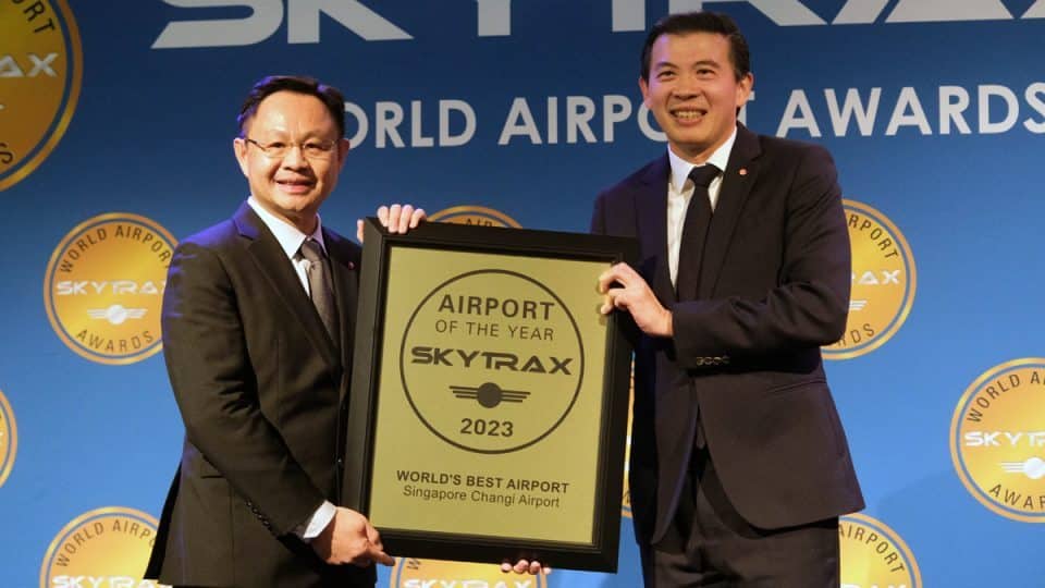 Singapore Changi Airport is named the World’s Best Airport 2023