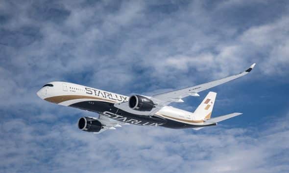 Starlux Airlines begins A350 flights from Taipei to San Francisco