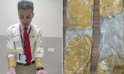 Air India Cabin Crew Caught Smuggling 1.4 Kg of Gold Wrapped Around His Hand
