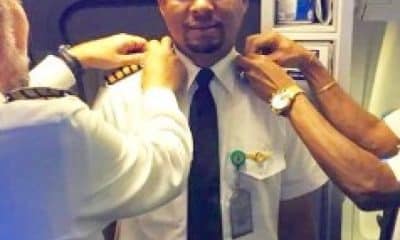 Airplane cleaner becomes pilot after 24 years of hard work