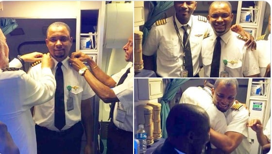 Airplane cleaner becomes pilot after 24 years of hard work