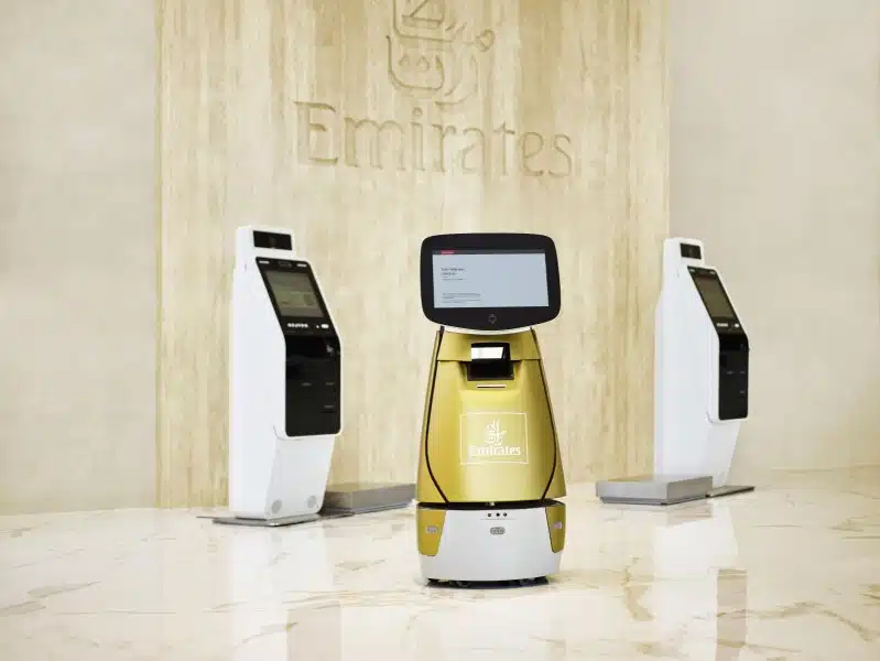 Emirates unveils world-first robotic check-in assistant at DIFC