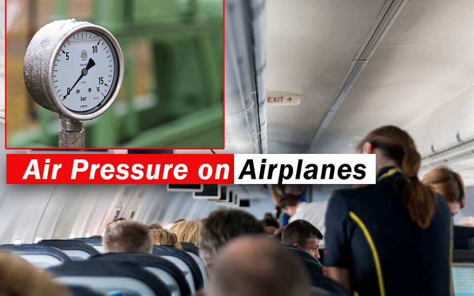 What is the impact of air pressure on airplanes?