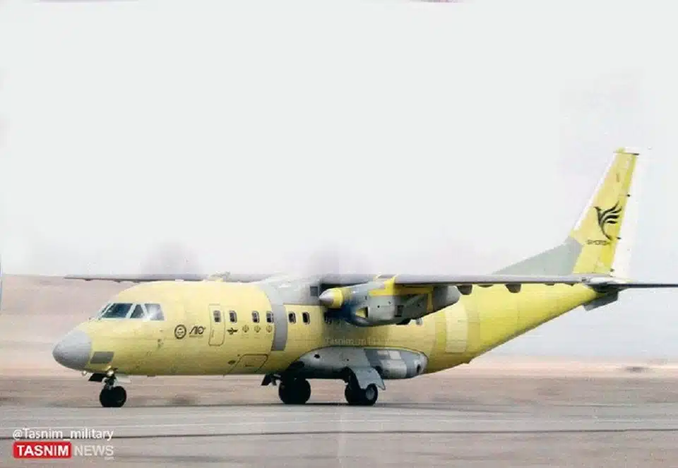Simorgh, Iran's first transport turboprop, had its maiden flight.