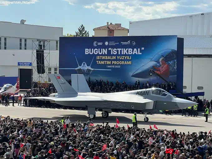 Türkiye's homegrown 5th-generation fighter jet named KAAN
