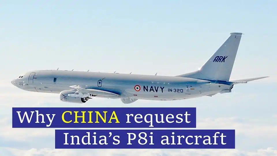 Indian Navy Uses P-8 Poseidon of US Origin to Assist Chinese PLA Navy in Locating Sunk Ship