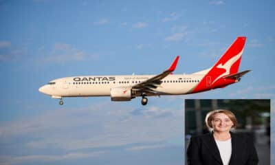 Who is Vanessa Hudson, the first female CEO of Qantas Airways? look up her background.