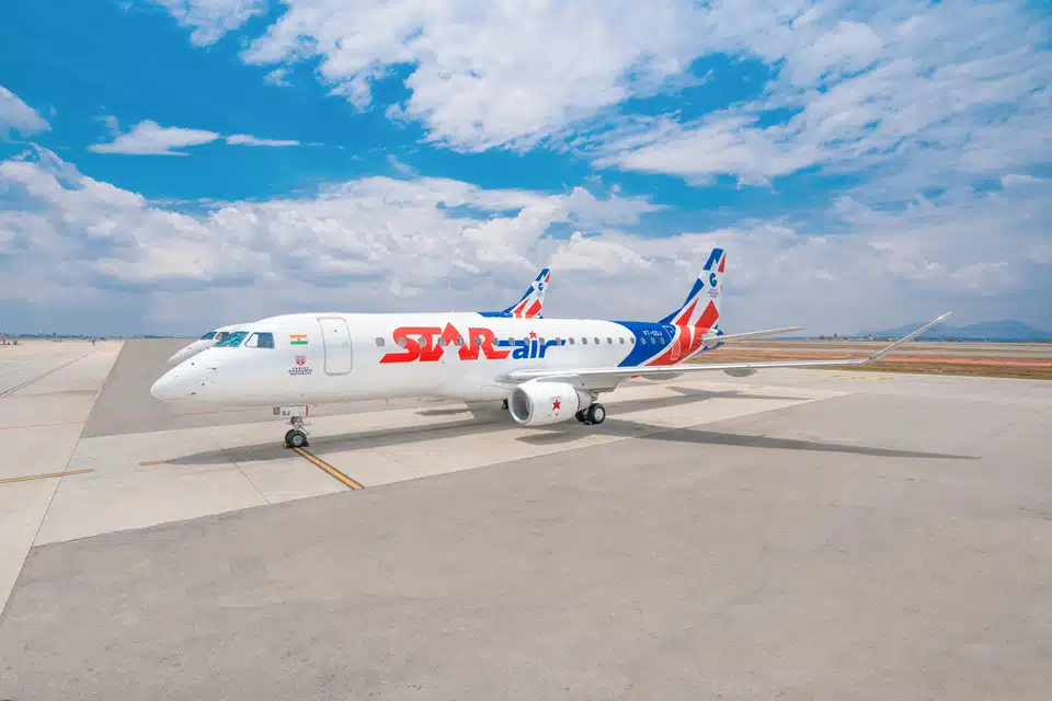 Star Air commences Embraer E175 flights in India