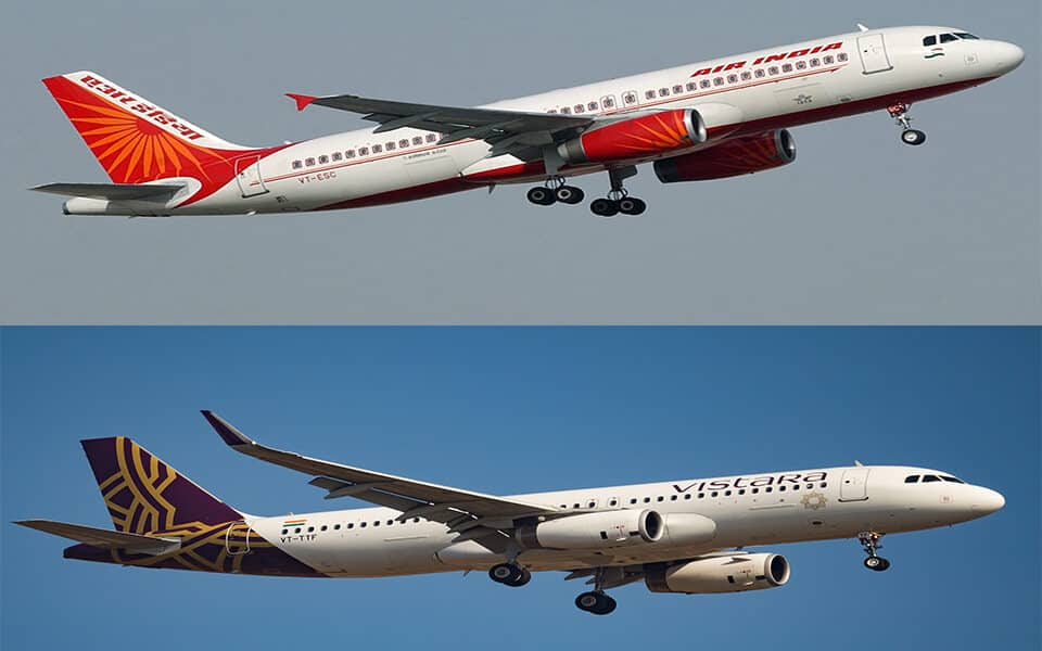 Air India and Vistara Enter Interline Partnership
