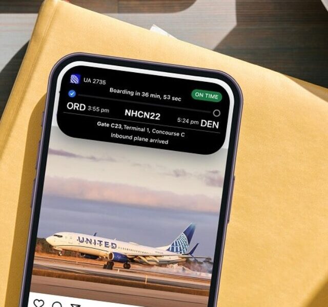United Airlines adds Live Activities features for iPhones