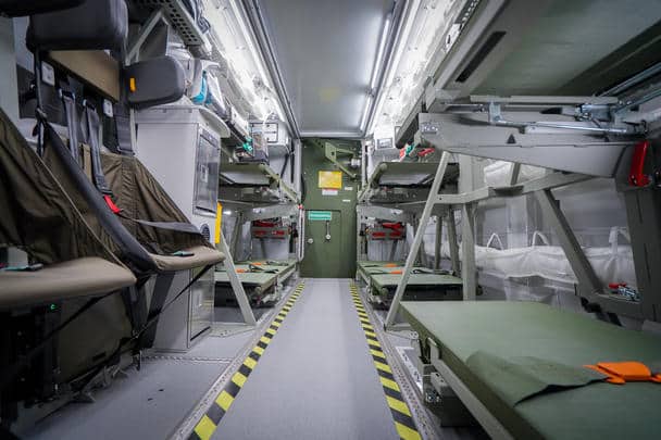 Airbus delivers first protected-wounded transport container to German Armed Forces