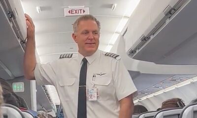 American Airlines’s captain apologizes for the delay and offers free drinks