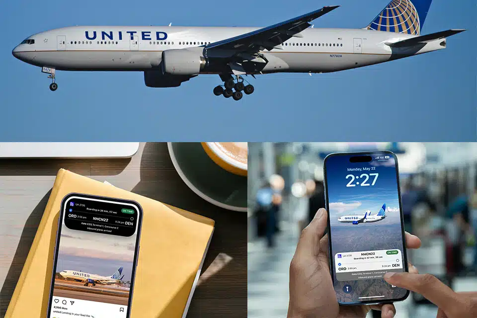 United Airlines adds Live Activities features for iPhones