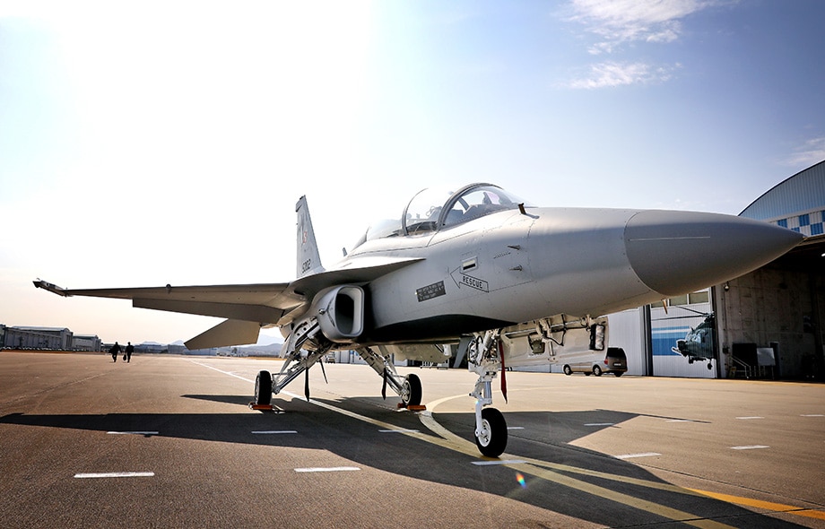 KAI Rolls Out 1st FA-50GF Combat Aircraft to Poland