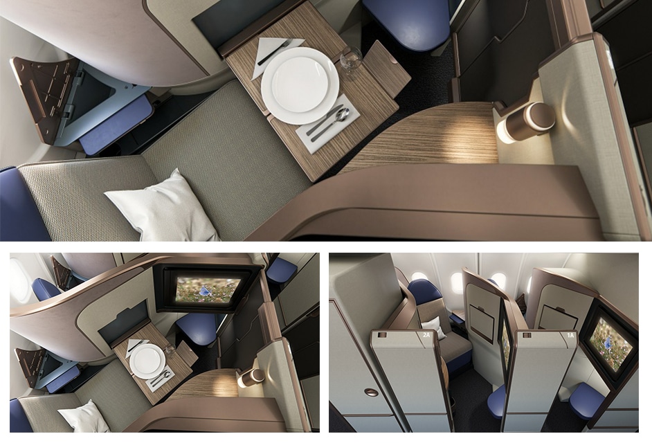 Collins unveils premium lie-flat business class suite for single-aisle aircraft