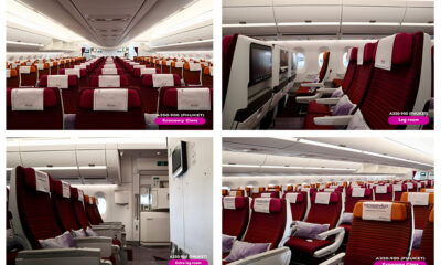 Thai Airways Unveils A350-900 Phuket Economy Class seats