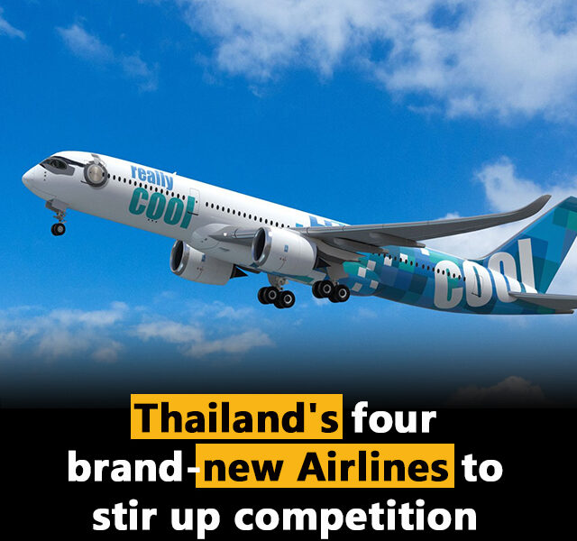 Thailand's four brand-new Airlines to stir up competition