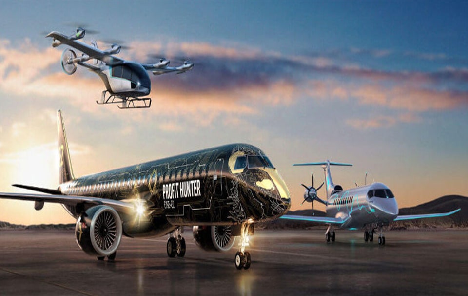 "Embraer Unveils the Future of Aviation at Paris Air Show 2023: Commercial, Defense, and eVTOL Aircraft Showcase"