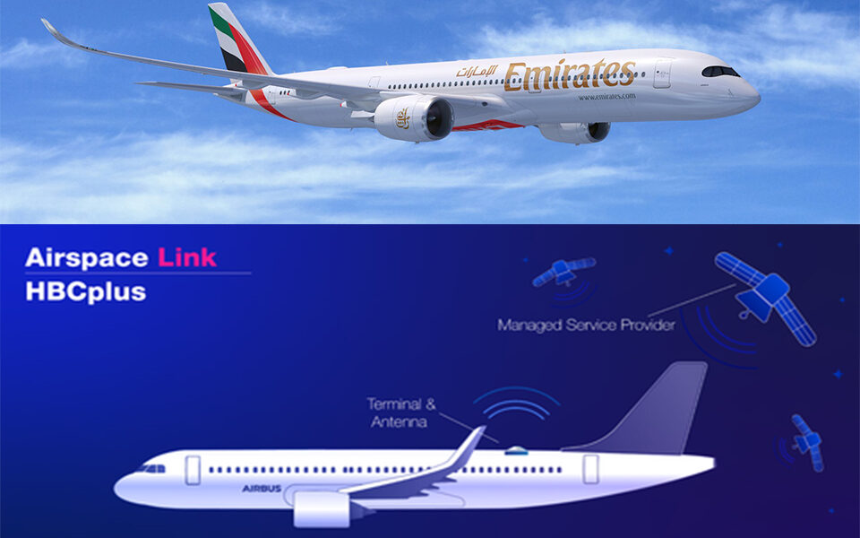 "The Future of Inflight Connectivity: Emirates Embraces Airbus' HBCplus Solution"