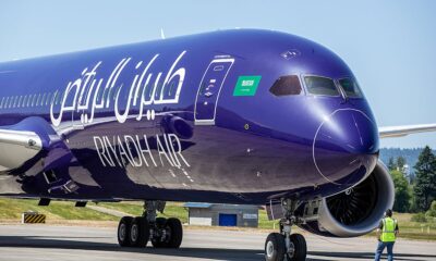 For the first time, Riyadh Air displays its stunning livery, ushering in a new age in flying. ahead of its public debut at the 54th Paris Air Show.