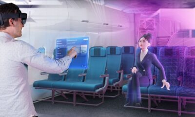 Airbus unveils first immersive remote collaboration concept to ease aircraft cabin definition