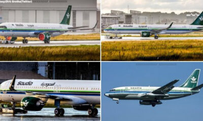 Saudia unveils retro Livery for New Airbus A321neo Boeing 787-10