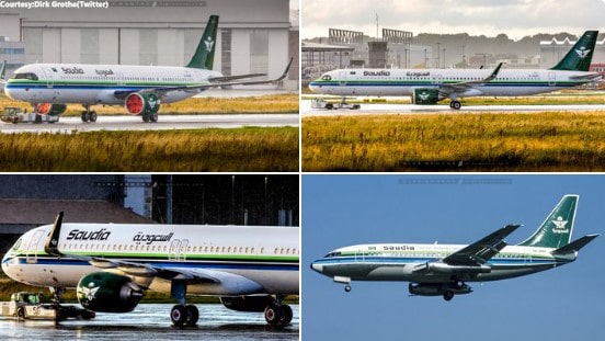 Saudia unveils retro Livery for New Airbus A321neo Boeing 787-10