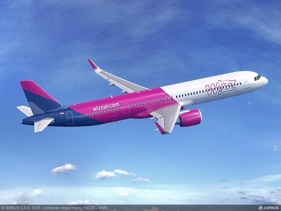 Airbus unveils order from Wizz Air for 75 A321neo aircraft