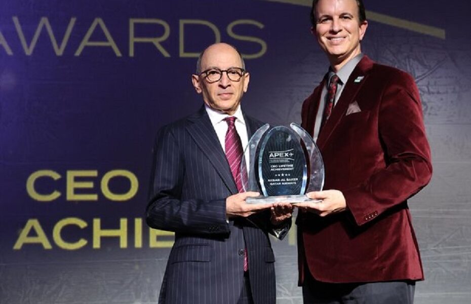 From Doha to the World: The Legacy of Akbar Al Baker at Qatar Airways: Honoured with APEX CEO Lifetime Achievement Award