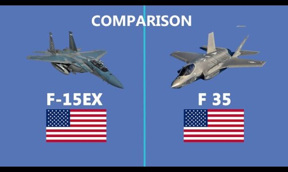 Comparison between F-35A and F-15Ex