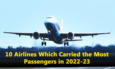 10 Airlines Which Carried the Most Passengers in 2022-23