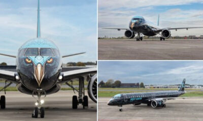 Embraer Reveals New Eagle-themed Livery for E195-E2 Profit Hunter