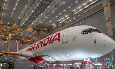 Air India Unveils Stunning New Livery for A350 Aircraft