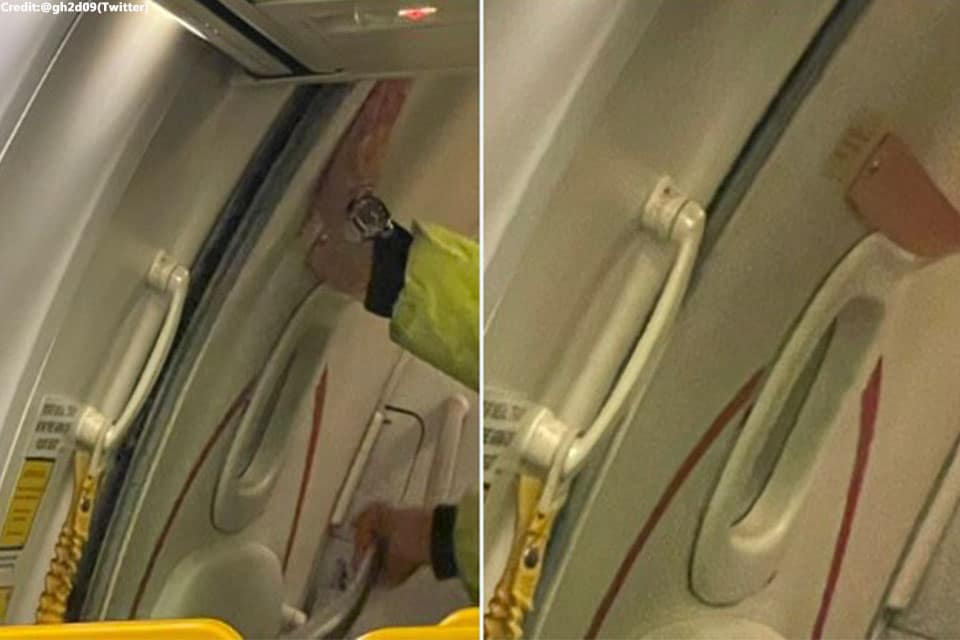 Ryanair Flight Takes Emergency U-Turn After Door is Left Open