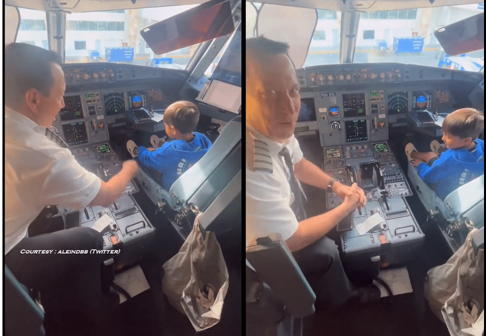 In the Pilot's Seat: Little Aviator's Dream Come True in the Cockpit