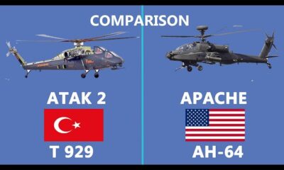 Comparison between TAI T929 ATAK 2 and Apache AH-64