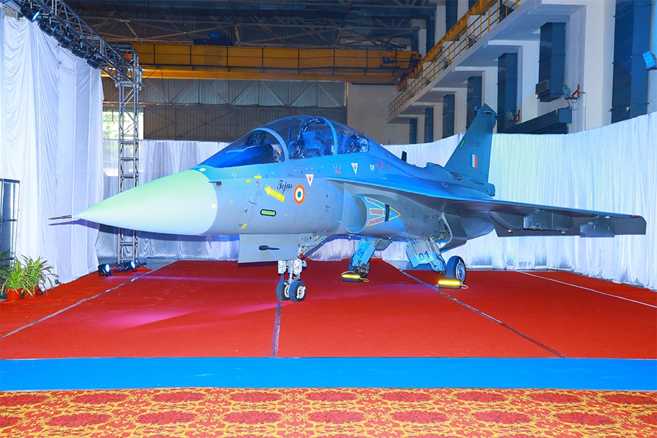 Indian Air Force receives first LCA Tejas twin-seater aircraft