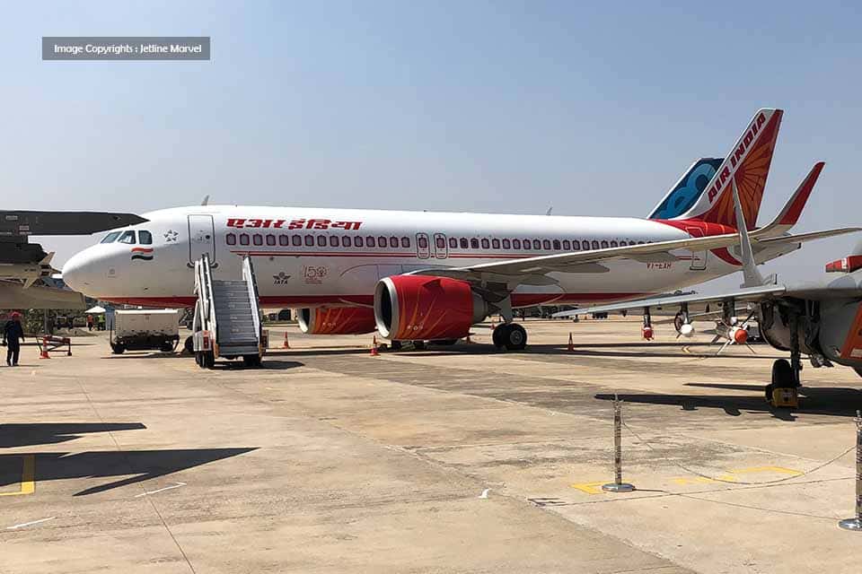 Unused Air India A320 aircraft collapses during road transport..!