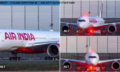 First glimpse of Air India Airbus A350 is trending on Twitter