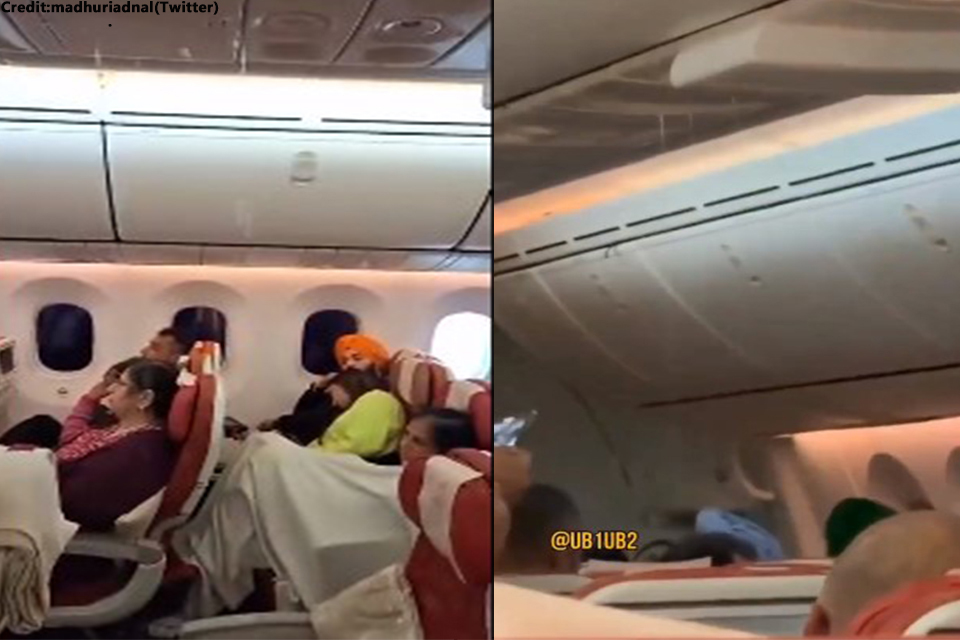 Air India B787 Dreamliner Cabin Experiences Water Leak During midflight