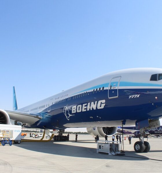 Boeing 777X will not be displayed at the Singapore Airshow 2024
