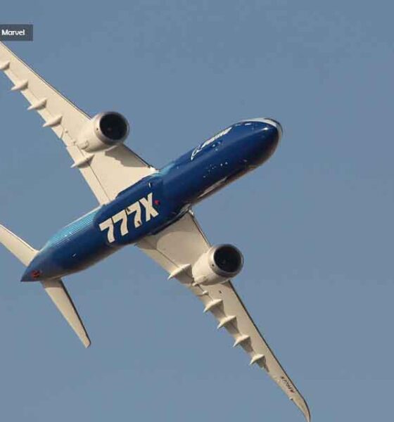 Boeing 777-9 Begins Certification Flight Testing with FAA Onboard