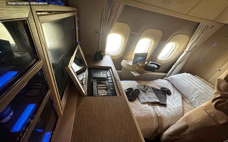 Emirates’ new Boeing 777 First Class product to debut in Europe
