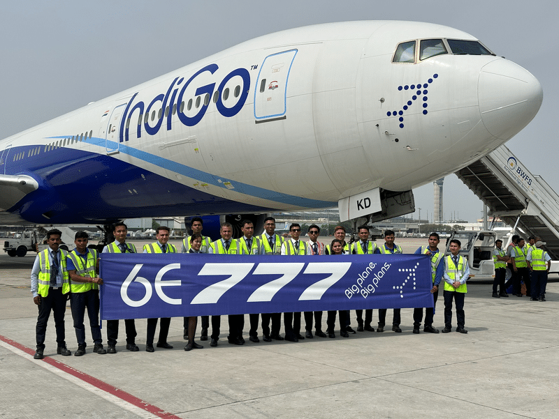 Indigos Secures DGCA Approval for Additional B777s Amid A320 Grounding