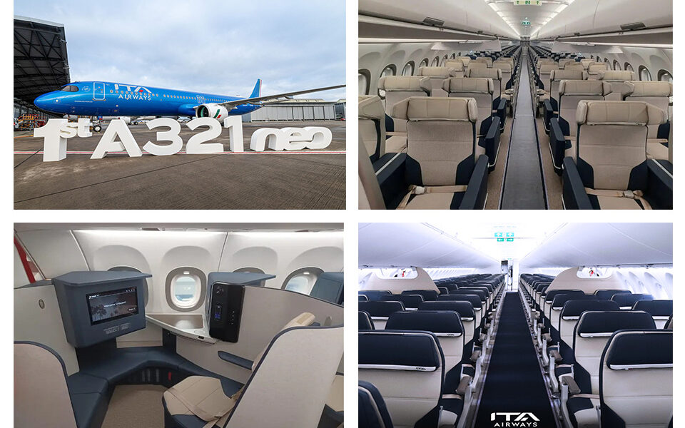 Check out the new ITA Airways' A320 and A321neo cabin